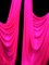 1 Yard Low Stretch Neon Pink Tricot Polyester Fabric 108″-120″ Wide